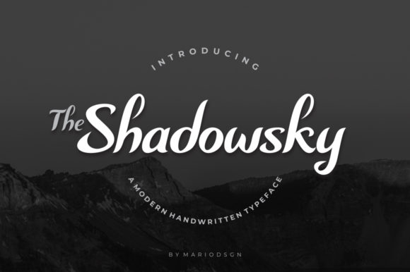 Shadowsky Font