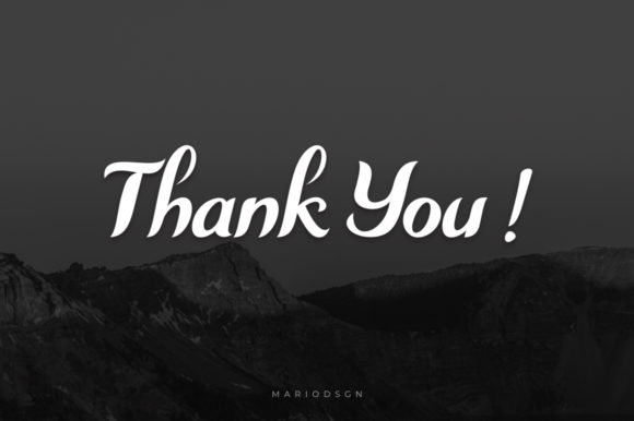 Shadowsky Font Poster 7