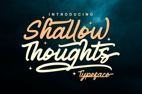 Shallow Thoughts Font