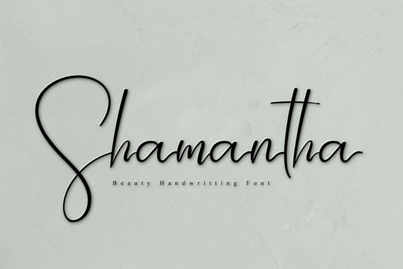 Shamantha Font Poster 1