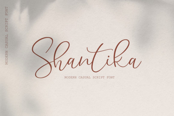 Shantika Font Poster 1