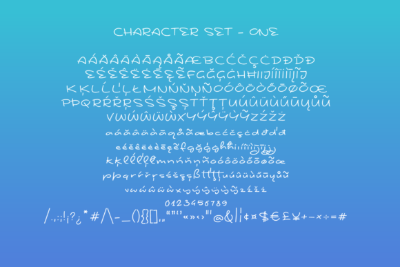 Shape Variable Font Poster 4