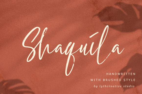 Shaquila Font Poster 1