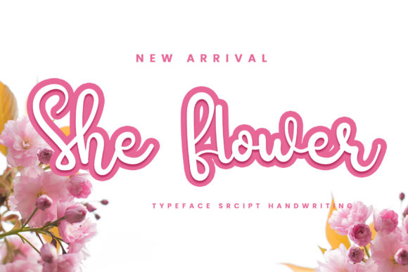 She Flower Font