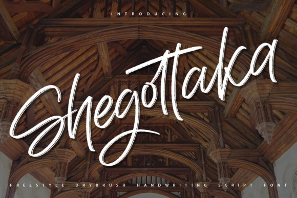 Shegottaka Font Poster 1