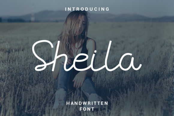 Sheila Font Poster 1