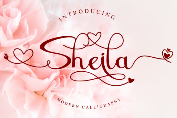 Sheila Font Poster 1