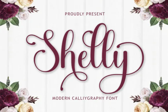 Shelly Font Shelly Font Poster 1