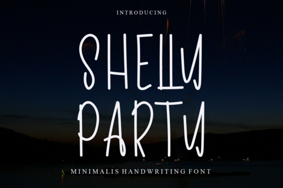 Shelly Party Font Poster 1