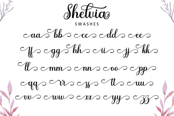 Shelvia Font Poster 8