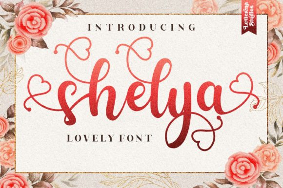 Shelya Font Poster 1