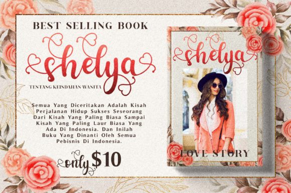 Shelya Font Poster 3