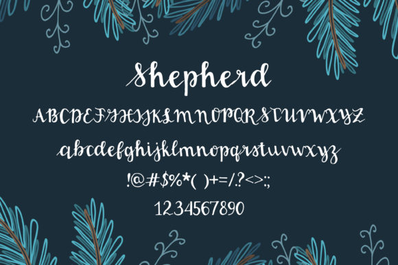 Shepherd Font Poster 2