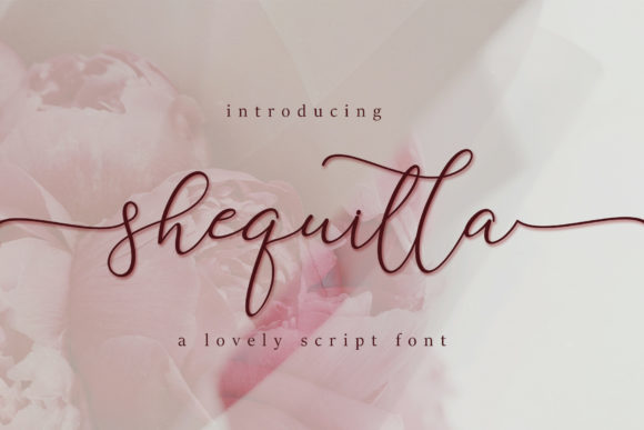 Shequilla Font Poster 1
