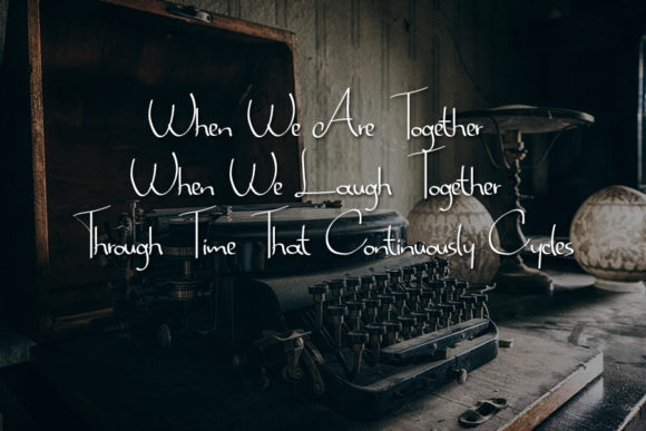 Shillaute Font Poster 2