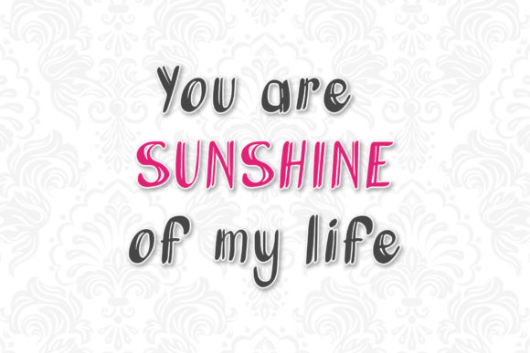 Shine Classic Font Poster 4