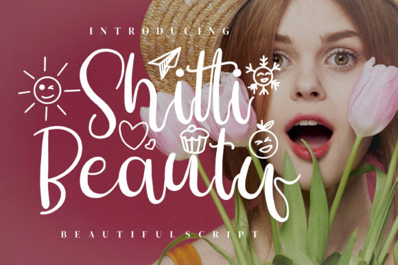 Shitti Beauty Font Poster 1