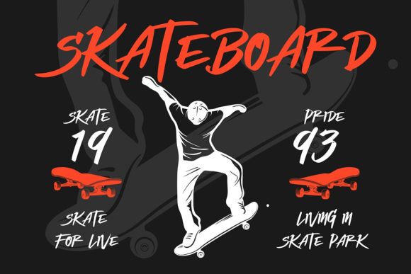 Shockwave Font Poster 6