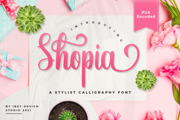 Shopia Font