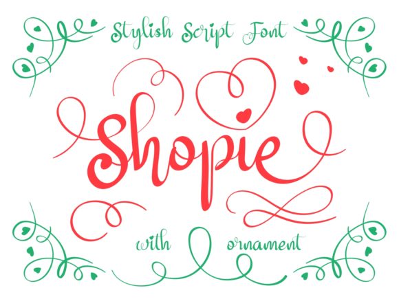 Shopie Font Poster 1