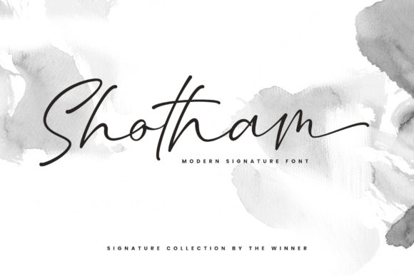 Shotham Font Poster 1