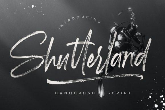 Shutterland Font Poster 1