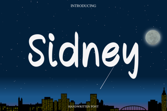 Sidney Font Poster 1