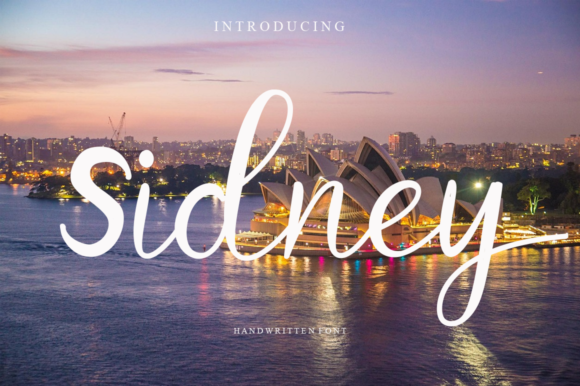 Sidney Font Poster 1