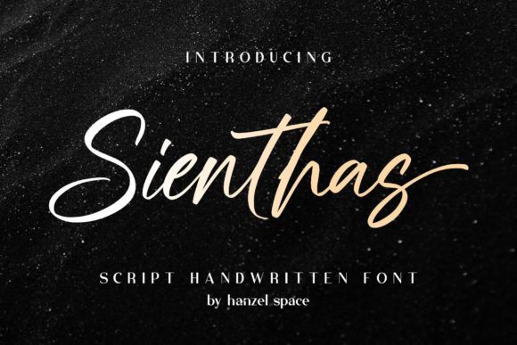Sienthas Font Poster 1