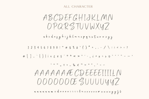 Signatey Font Poster 3