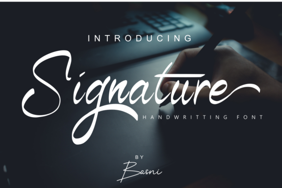 Signature Font