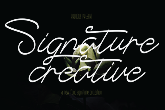 Signature Creative Font