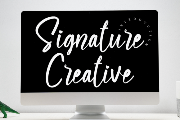 Signature Creative Font