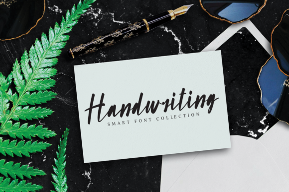 Signatures Handcraft Font Poster 2