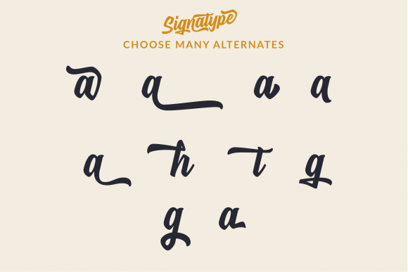 Signatype Font Poster 10