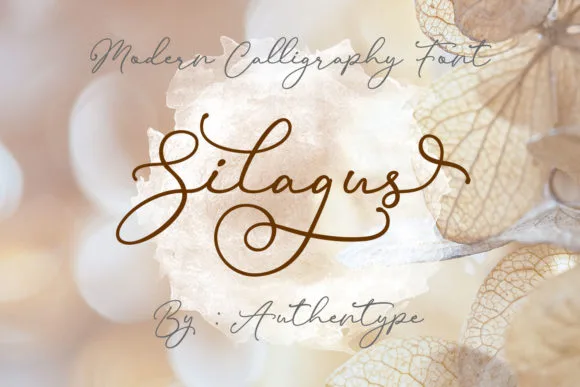 Silagus Font Silagus Font Poster 1