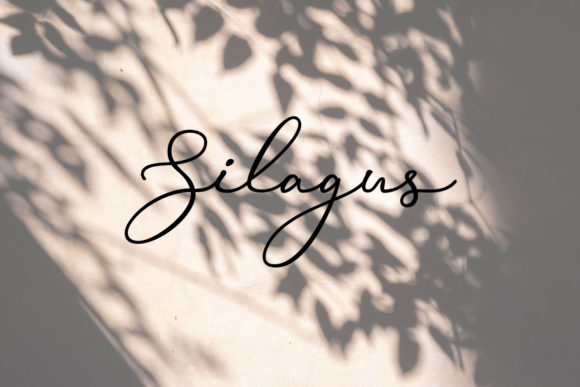 Silagus Font Poster 9