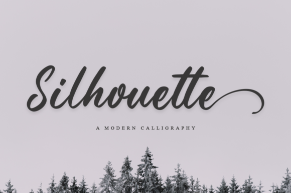 Silhouette Font
