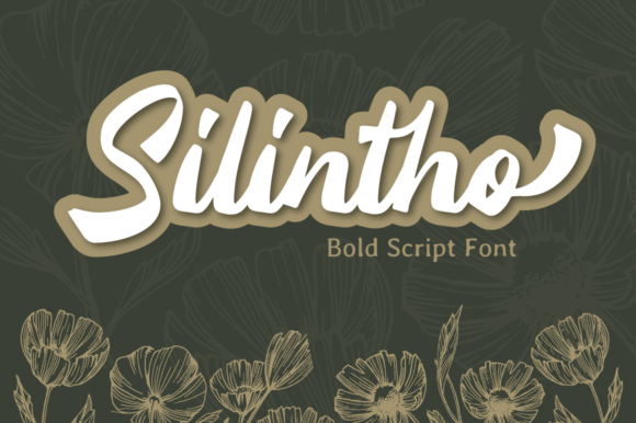 Silintho Font Poster 1