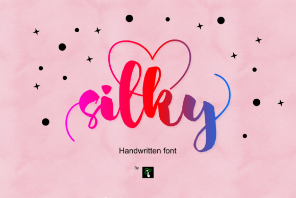Silky Font Poster 2