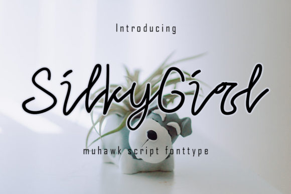 Silky Girl Font Poster 1