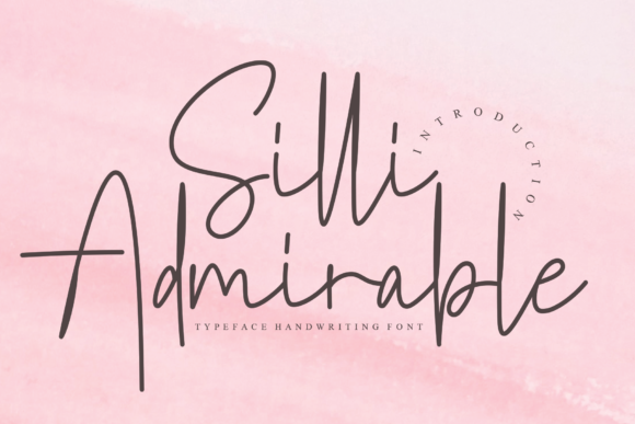 Silli Admirable Font