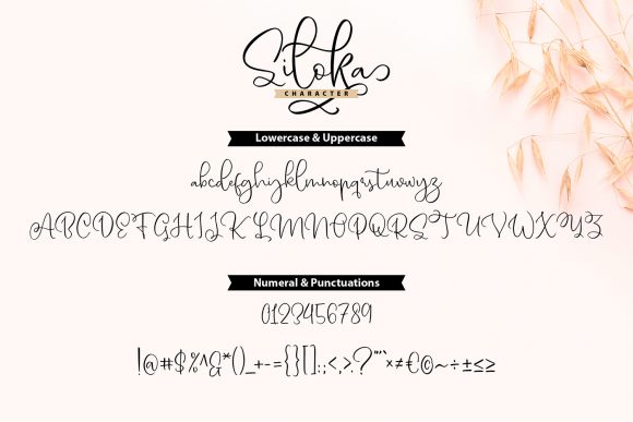 Siloka Font Poster 5