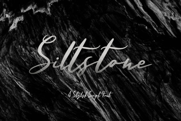 Siltstone Font Poster 1