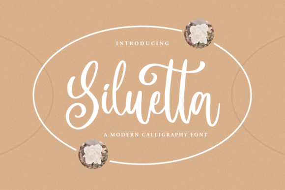 Siluetta Font Poster 1