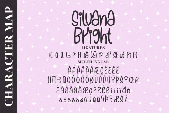 Silvana Byight Font Poster 10