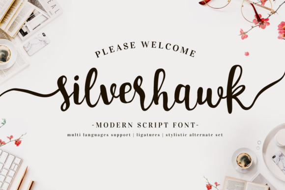 Silverhawk Font Poster 1