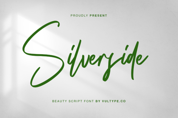 Silverside Font Poster 1