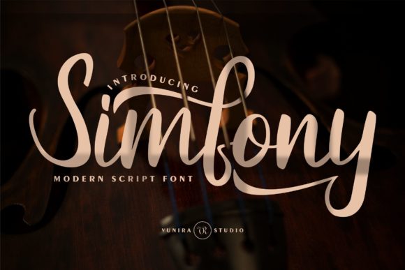 Simfony Font Poster 1