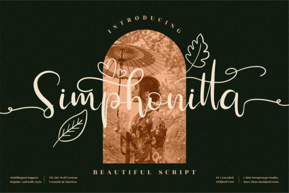 Simphonitta Font Poster 1